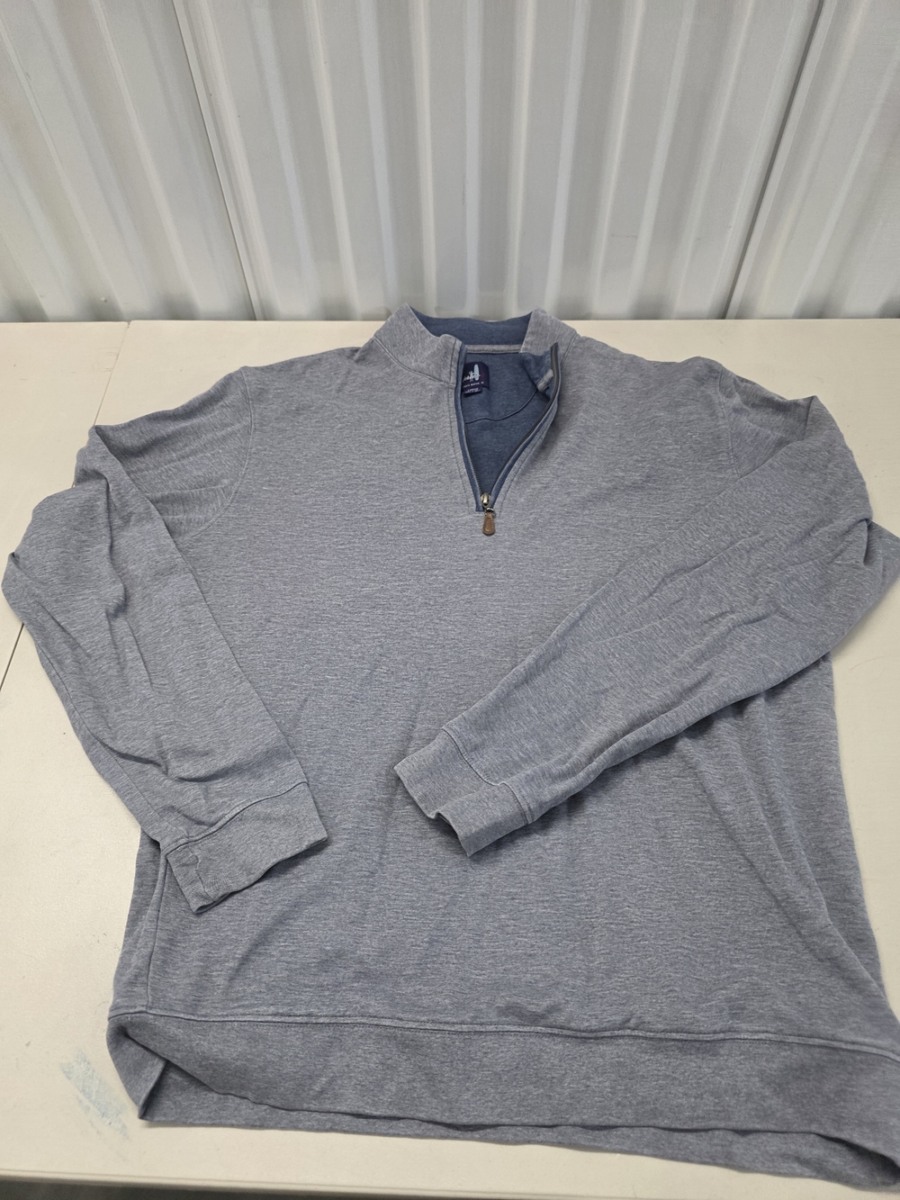 Johnnie-O Quarter Zip Santa Monica Ca Pullover Men's Size Large
